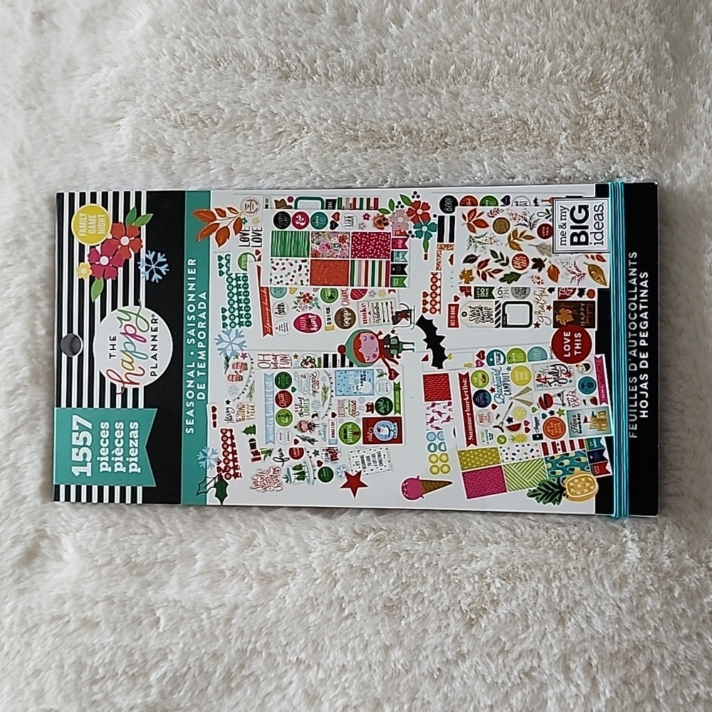 Happy Planner Seasonal Sticker Book